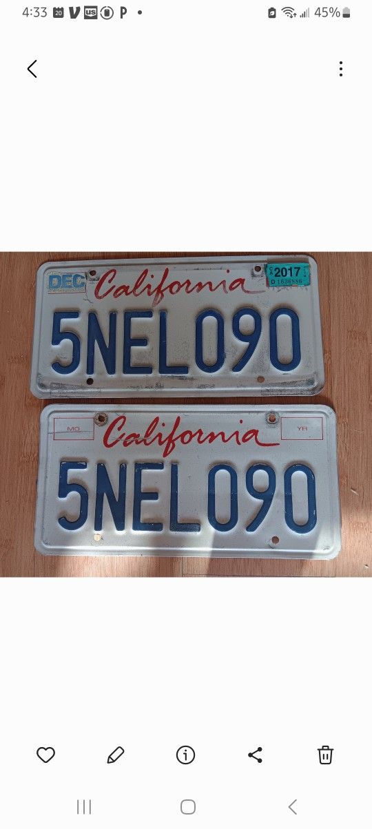 License Plates
