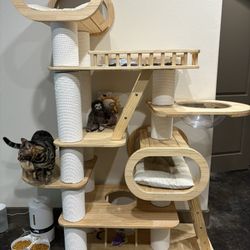 Real Quality/wood Cat Tree