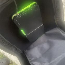 Small backpack with speaker integraded