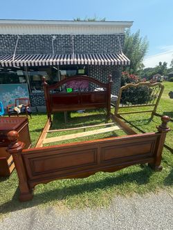 Beautiful King Size Solid Wood Bed Frame