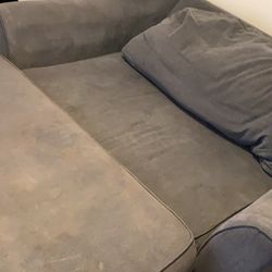 Loveseat and Ottoman
