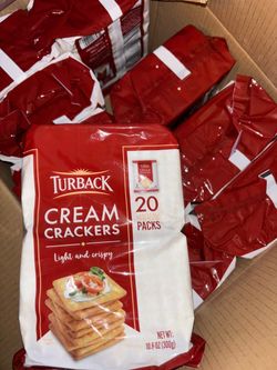 Turback Cream Crackers 20-Pack 10.6oz