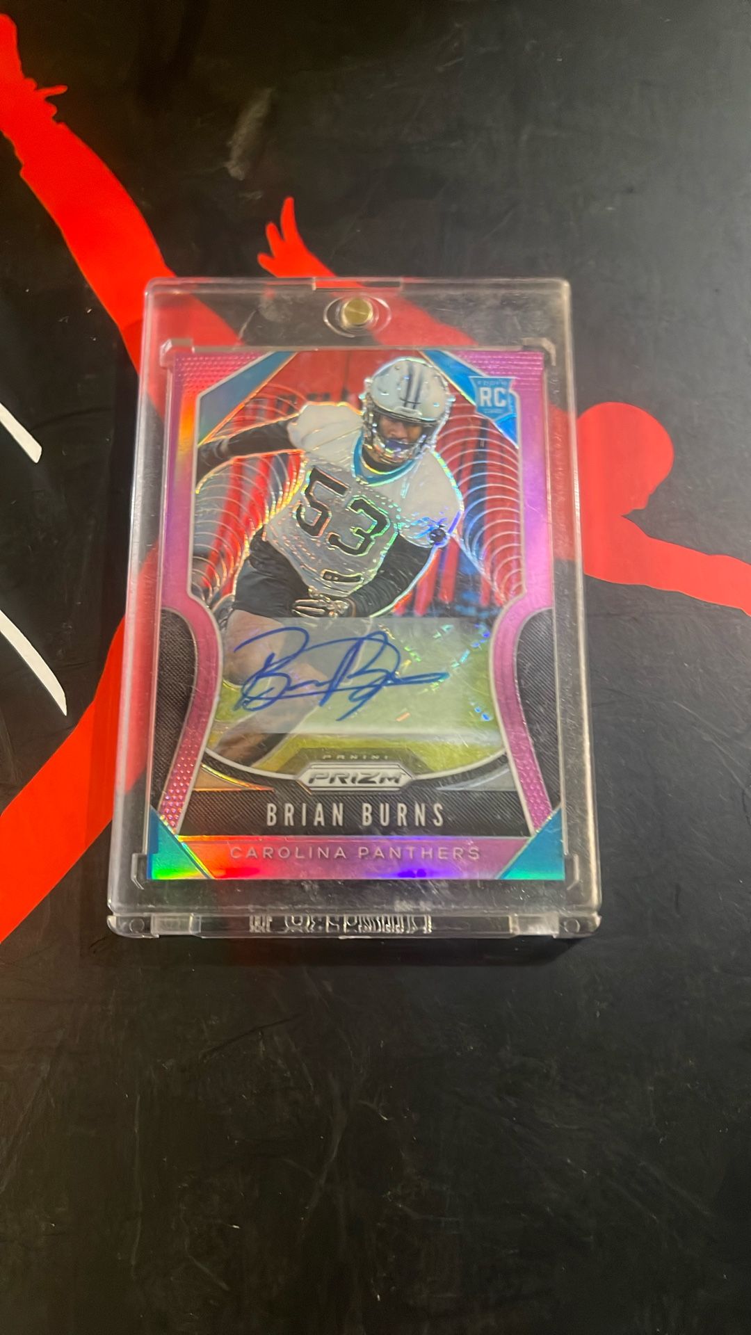 Brian Burns Rookie Auto