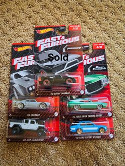 Hot wheels Fast and Furious
