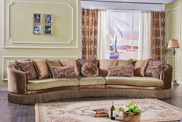 LUXURY SECTIONAL SOFA LIVING ROOM SET BRAND NEW