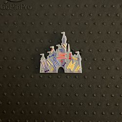 2025 DLR Disneyland Castle Dapper Dans Hidden Mickey Disney Pin 170973