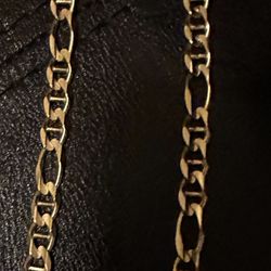 14k Solid Gold Gucci Style Chain 24 Inch Long 33 Grams 