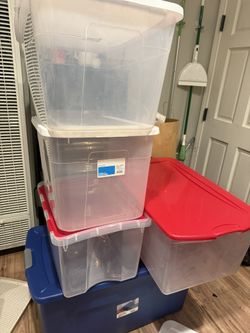 Variety Of Storage Bins 