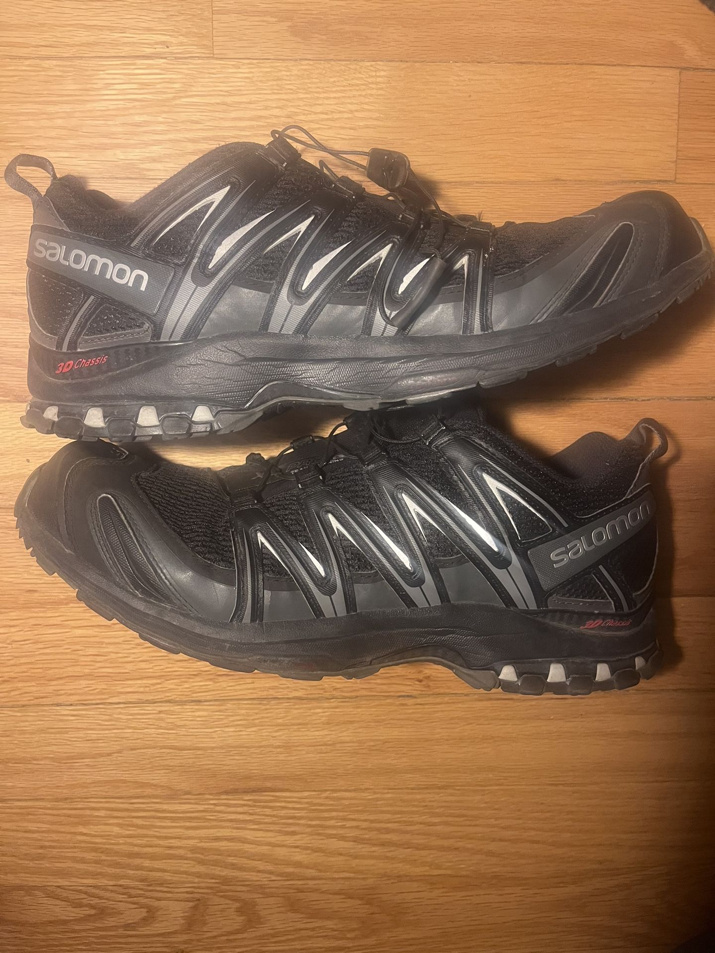 Salomon XA Pro 3D Black Trail Running Hiking Trainers Sneakers