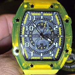 Invicta Racing Cyclone Men's Watch - 48.5mm, Yellow