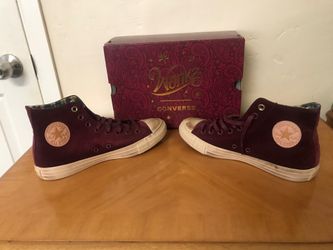 Converse Willy Wonka Size 8 Brand New