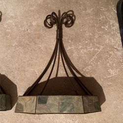2 Metal Wall decorations 