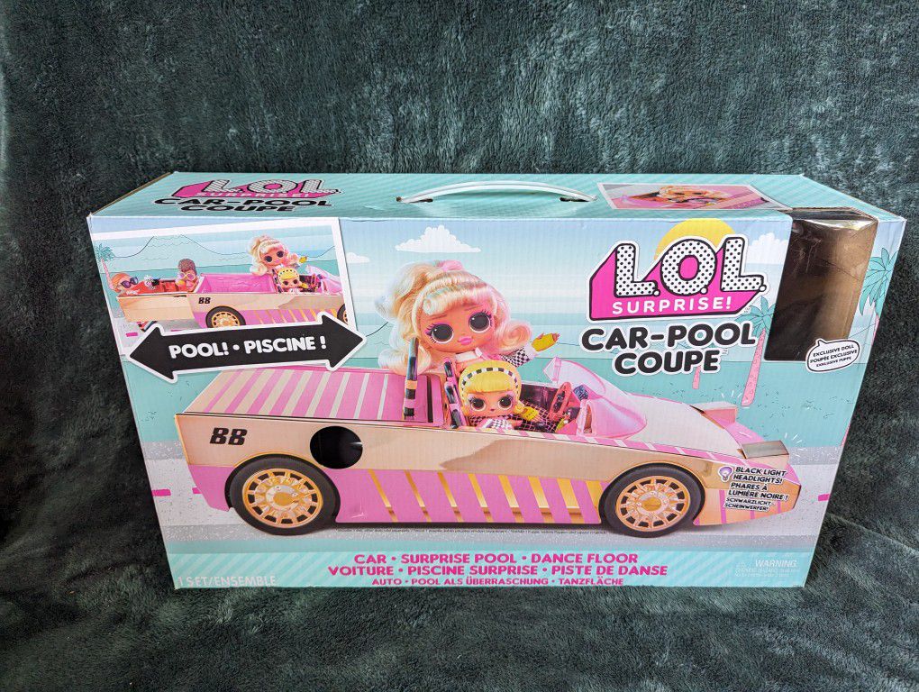 LOL SURPRISE CAR-POOL COUP WITH EXCLUSIVE DOLL