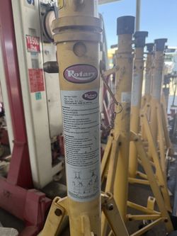 Rotary FlexMax Wireless Mobile Column Lifts + 20,000 lb Support Stands – Bus/Heavy-Duty