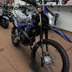 Brand New Raven 250cc Manual Dirt Bike 