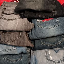 Men's Shirts, Jean's and Shorts 