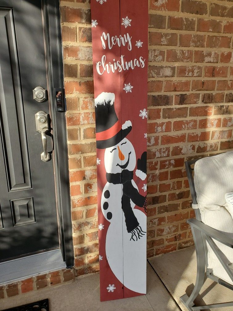Christmas Porch Sign