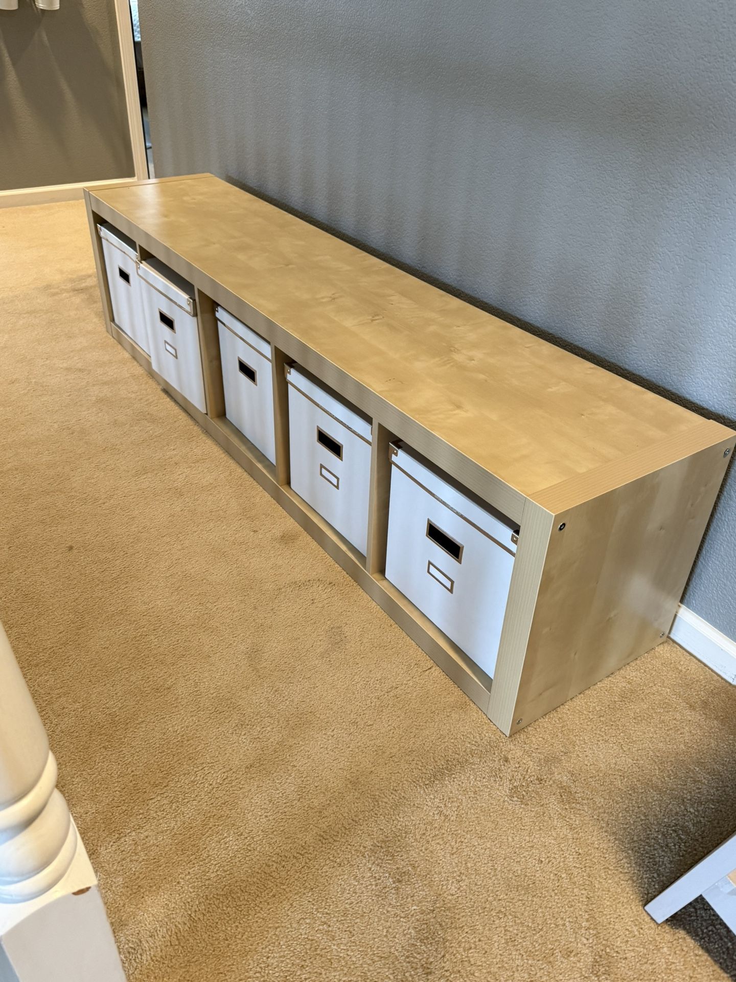 5 Cubby Organizer 73” Long