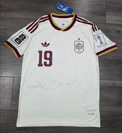 SPAIN LAMINE YAMAL WORLD CUP SOCCER JERSEY