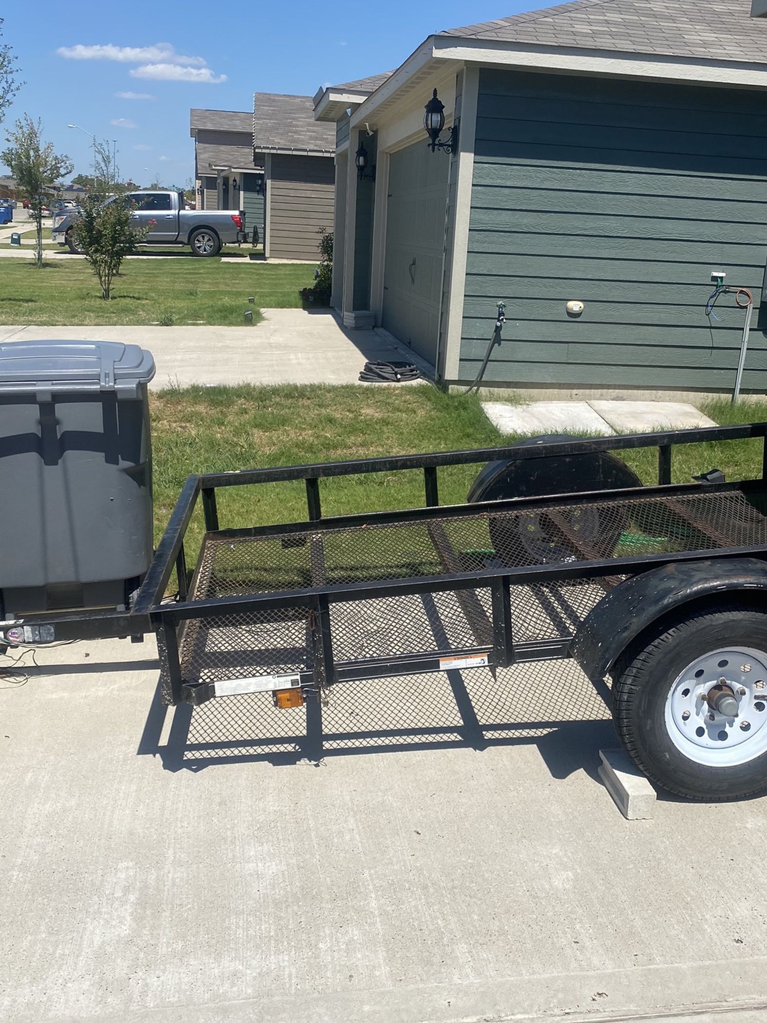5x8 Trailer With Ramp