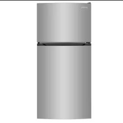 27.6 in. 14 cu. ft. Top Freezer Refrigerator in Fingerprint-Resistant Stainless Look