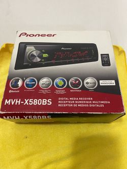 Pioneer mvh-x580bs car digital media receiver