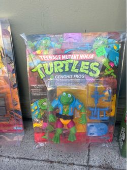 Teenage Mutant Ninja Turtles Genghis Frog MOC Action Figure 1989