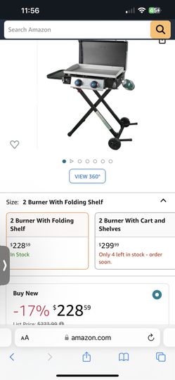 Razor Two Burner Portable Grill