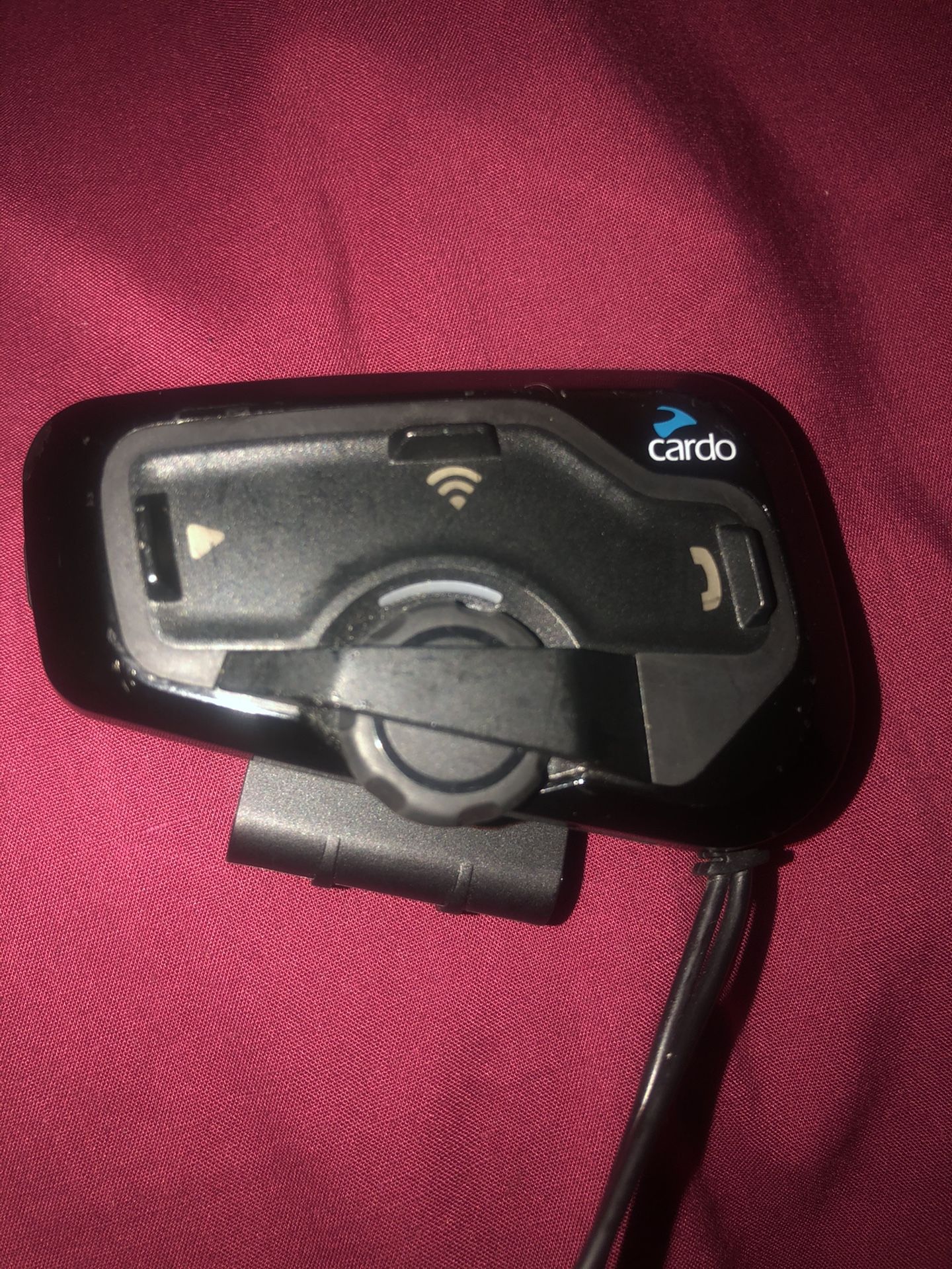 Cardio Bluetooth ,Motorcycle head set. Barley used $130.00