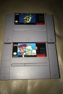 Super Mario Super Nintendo games