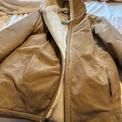 Real Suede Jacket One Time Used 