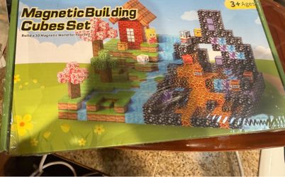 Magnetic build set 84pcs