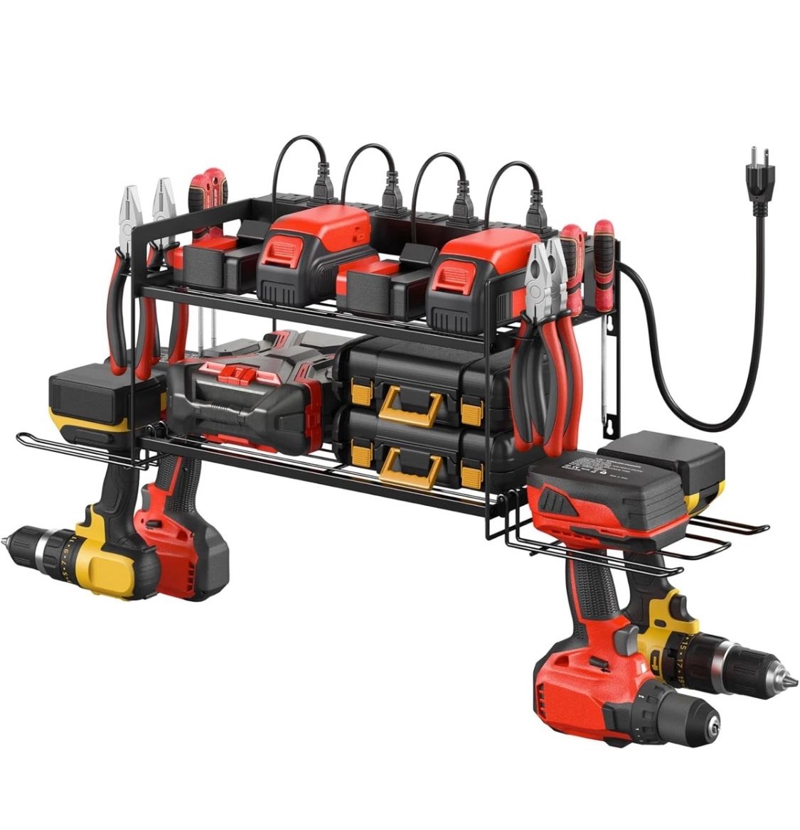 CCCEI / Power Tool Organizer with Charging Station