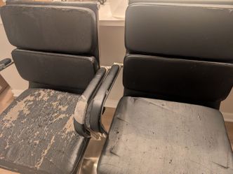 FREE - Two black barstools