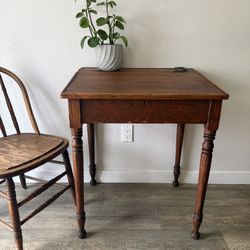 FANCIFUL desk - entry table - chair included - storage - rustic - cottagecore - delivery available