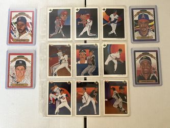 Donruss Diamond Kings And Upper Deck Cards