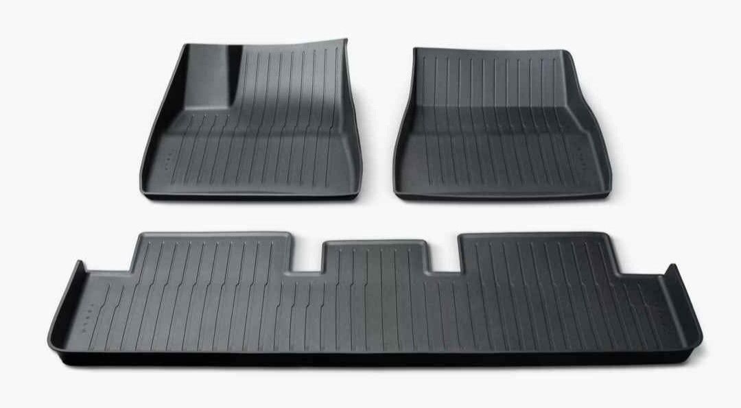 Tesla 2017-2023 Model 3 All-weather Floor Mat Set OEM