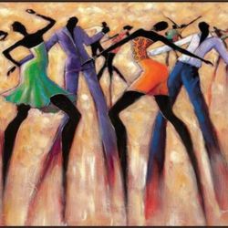 Dancing Canvas Poster