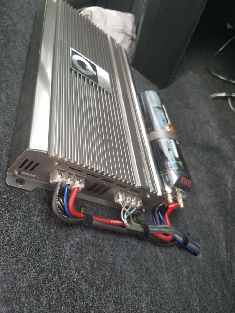 Quantum Audio qb2000D, 2000 watt monoblock amp