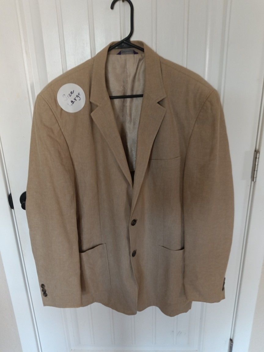 Men's Suit Jacket Size Large