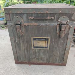 Vintage Industrial Crate VERY COOL 