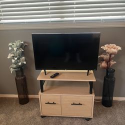 19’ TV and TV Stand