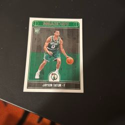 Jayson Tatum Rookie Card