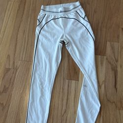 White Alo Yoga leggings Sz XXS