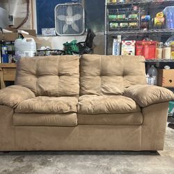 Brown couch 