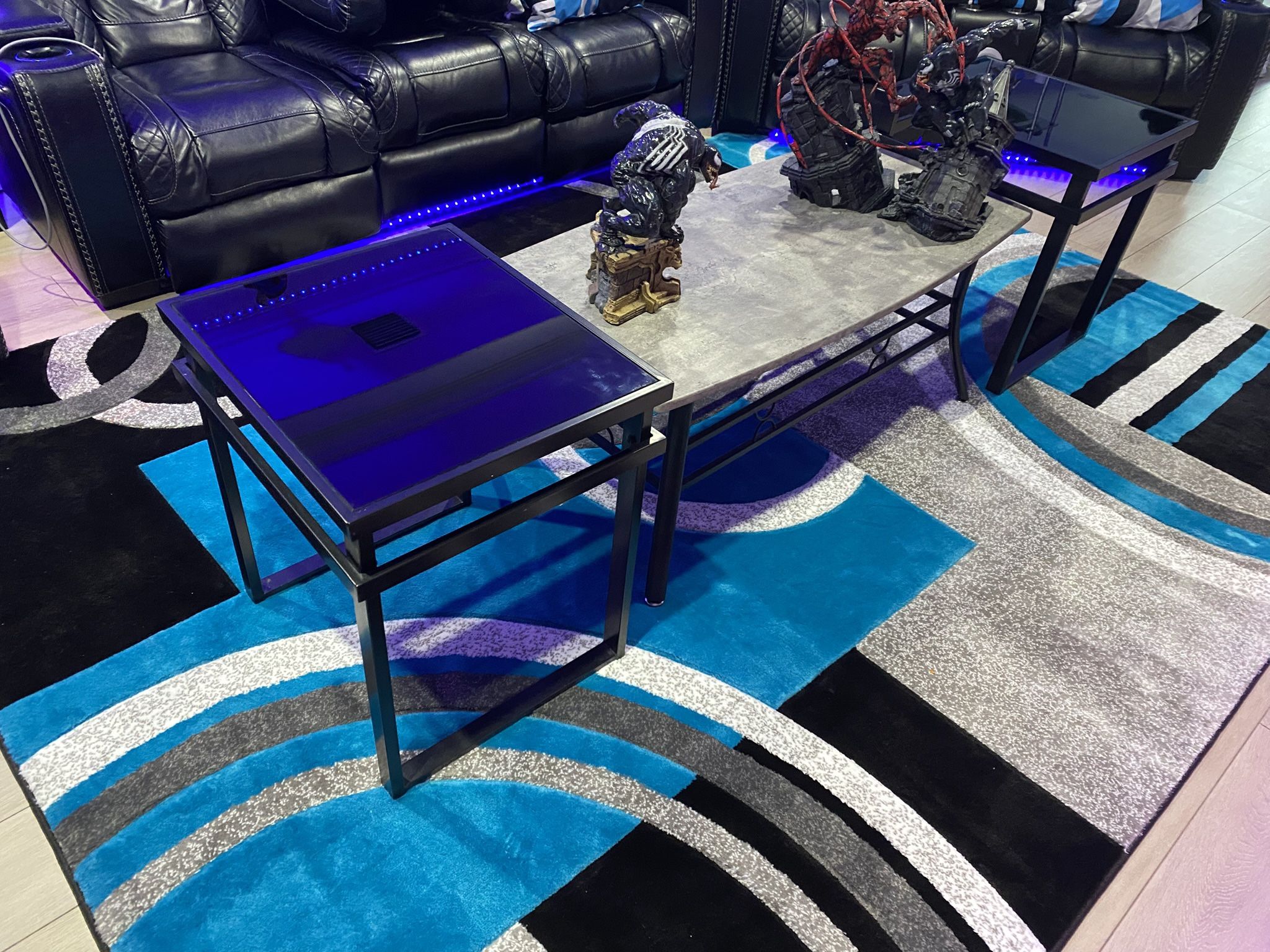 3 Piece Coffee And End Tables