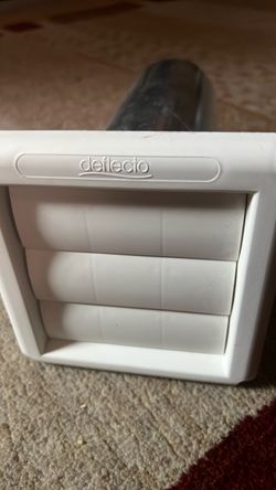 New dryer outdoor vent