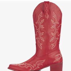 Cowgirl Boots Red