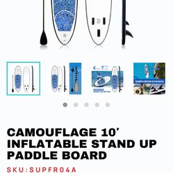 Brand New Stand Up Inflatable Paddle Board