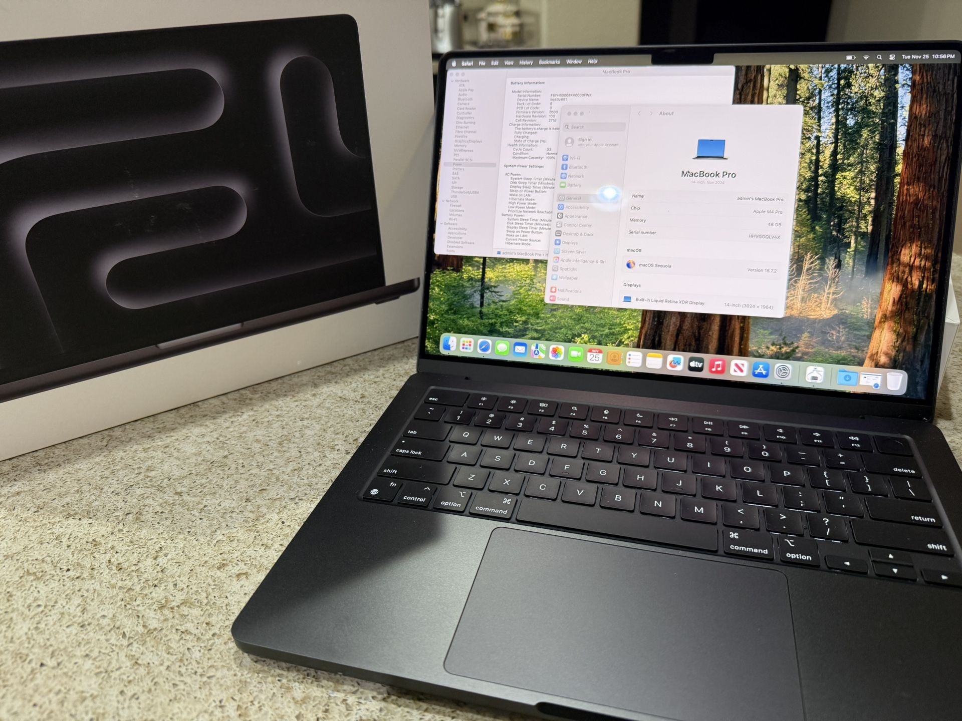 RARE CONFIGURATION Apple MacBook Pro 14” M4 Pro 48gb Ram 2TB AppleCare Plus MSRP $3500!!!